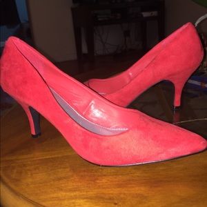 Red point toe heels